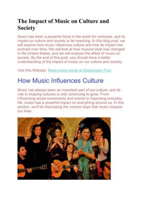 How Does Music Influence Society: A Multi-Perspective Analysis