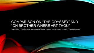 oh brother where art thou based on the odyssey, can we explore how the journey of Odysseus mirrors the struggles faced by immigrants today?